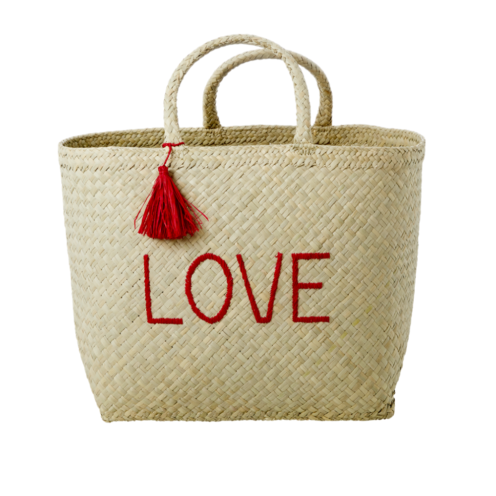 raffia shopping basket